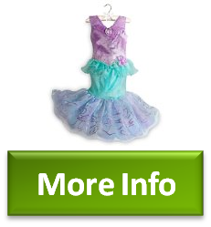 Key Disney Store The Little Mermaid Princess Ariel Costume Dress